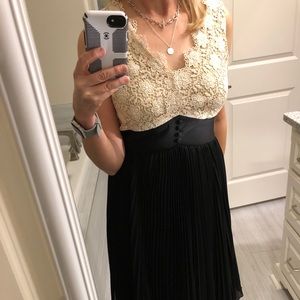 Lace bodice Anthropologie dress